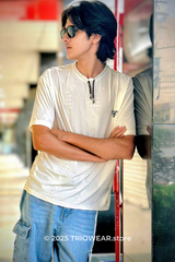 Prada White Casual Half-Sleeve T-Shirt