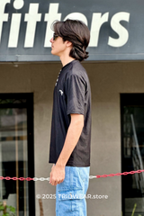 Prada Black Casual Half-Sleeve T-Shirt